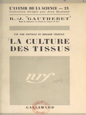 cover image of Une voie nouvelle en biologie végétale